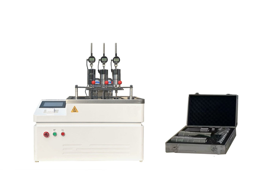ISO75-1 ISO306 HDT VICAT Softening Point Test Apparatus For Thermoplastic Materials With Four Frame