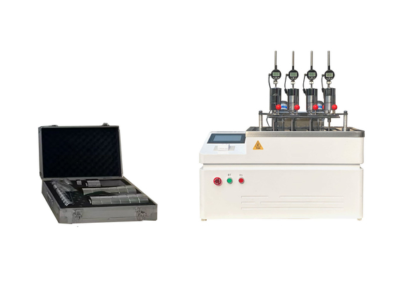 BS EN 727 automatic lifting PP PE PVC plastic material Vicat softening temperature(VST) testing machine