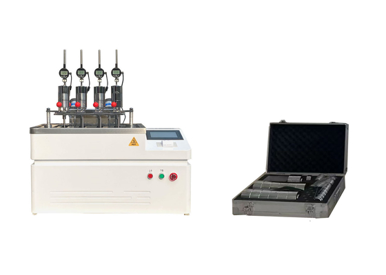 ASTM D1525 Automatic Lifting Plastic HDT VST Softening Temperature Tester With Four Group Test