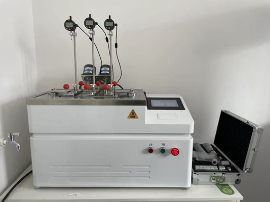 ASTM D1525 Automatic Lifting Plastic HDT VST Softening Temperature Tester With Four Group Test