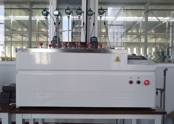 Six Frame Thermal Deformation Temperature Vicat Softening Point Temperature Tester For Plastic