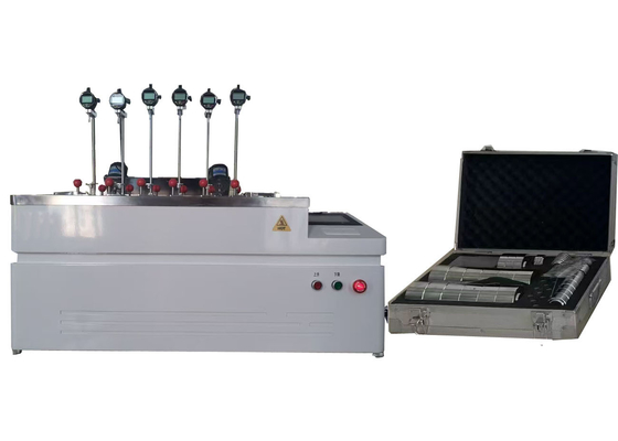 Six Frame Thermal Deformation Temperature Vicat Softening Point Temperature Tester For Plastic