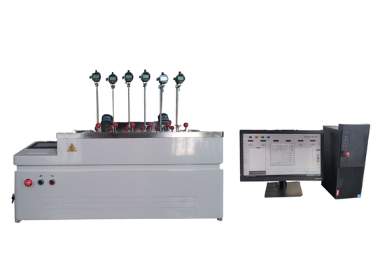 ASTM D648 HDT Temperature Measurer Automatic DeflectionTemperature of Plastic Under Flexural Load
