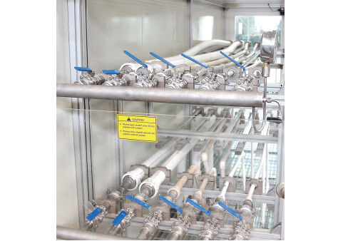 Pipeline Testing Equipment for Long Term Pressure and Temperature Cycle Testing on Plastic Pipeline Systems with PLC Control