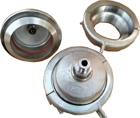 পাইপ স্ট্যাটিক চাপ পরীক্ষকের জন্য 50mm শেষ ক্যাপ হাইড্রোস্ট্যাটিক প্লাগ