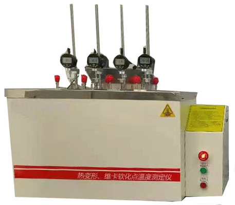 Astm D648 Hdt Vicat টেস্টিং মেশিন কম্পিউটারাইজড