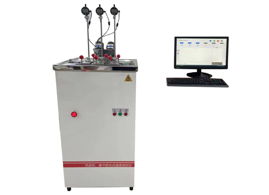 Iso 75 Astm D 648 Hdt Vicat টেস্টিং মেশিন ইন থার্মাল ডিফর্মেশন