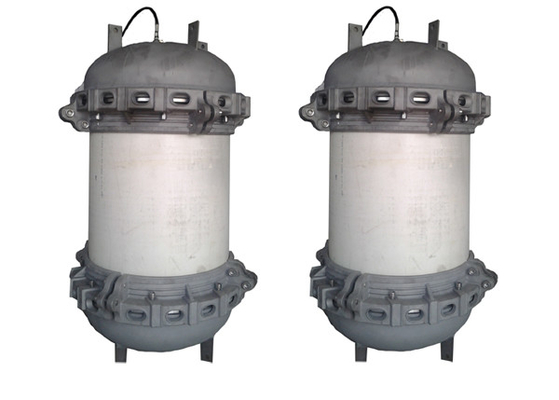 DN 630mm শেষ বন্ধ PE পাইপ চাপ পরীক্ষার সীল ASTM D 1598/1599 মান অনুযায়ী