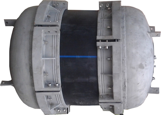 ASTM D 1598/1599 স্ট্যান্ডার্ড হাইড্রোস্ট্যাটিক টেস্ট প্লাগ সহ DN 900mm PVC PE প্লাস্টিক পাইপ এন্ড ক্যাপ