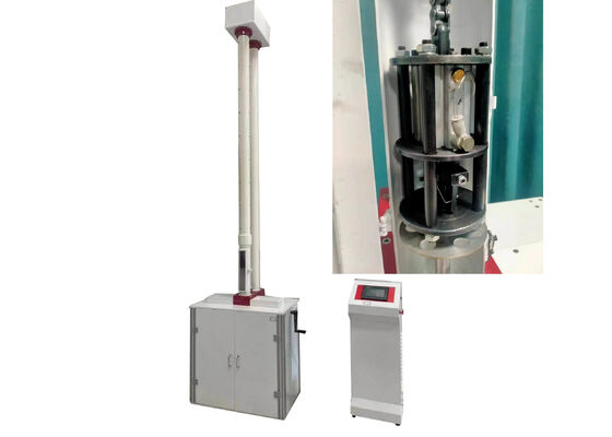 প্লাস্টিক পাইপ কাচের মৃৎপাত্র এবং ফলাফল সহ অন্যান্য নন-মেটাল সামগ্রীতে প্রভাব পরীক্ষা পরিচালনার জন্য ড্রপ হ্যামার টেস্ট সরঞ্জাম