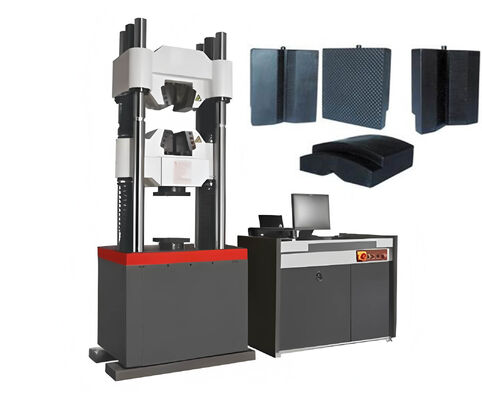 উন্নত স্থিতিশীলতা এবং নির্ভুলতার জন্য চার কলাম হোস্ট এবং তেল সিলিন্ডার ডাউন টাইপ সমন্বিত সার্ভো হাইড্রোলিক টেস্টিং মেশিন