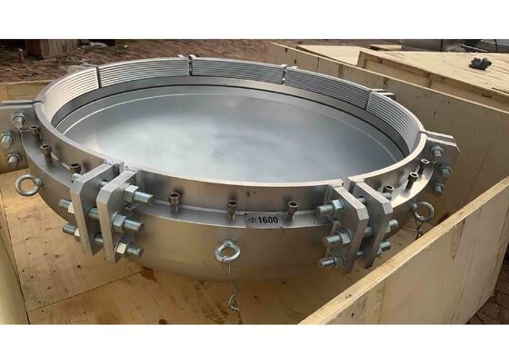 16 থেকে 1600 মিলিমিটার পরিসর কভার করা ক্ল্যাম্প ব্যাস বিকল্প সহ হাইড্রোস্ট্যাটিক পরীক্ষার জন্য প্লাস্টিক পাইপ এন্ড ক্যাপ সিল করা