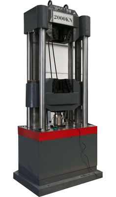 ইউটিএম কম্পিউটারাইজড সার্ভো হাইড্রোলিক টেস্টিং মেশিন 6 কলামের কাঠামো 2000 কেএন সর্বোচ্চ লোড