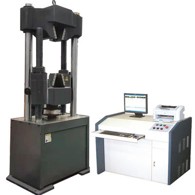 ইউনিভার্সাল উপকরণ 600KN ধাতু সুরক্ষামূলক কভার সহ নমন শক্তি পরীক্ষার মেশিন